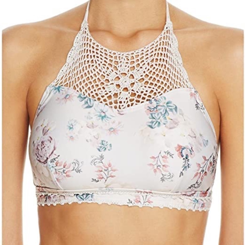 🆕 MINKPINK Secret Garden crochet apro…